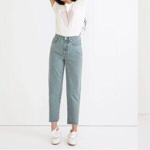 Madewell Garment-Dyed Balloon Jeans in Faded Shale